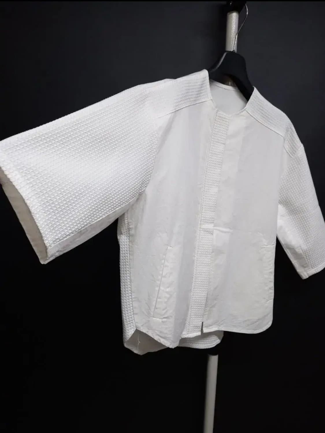 나이스클랍 춘추 면 엠보 루즈박시핏 자켓 55-77 상품이미지4