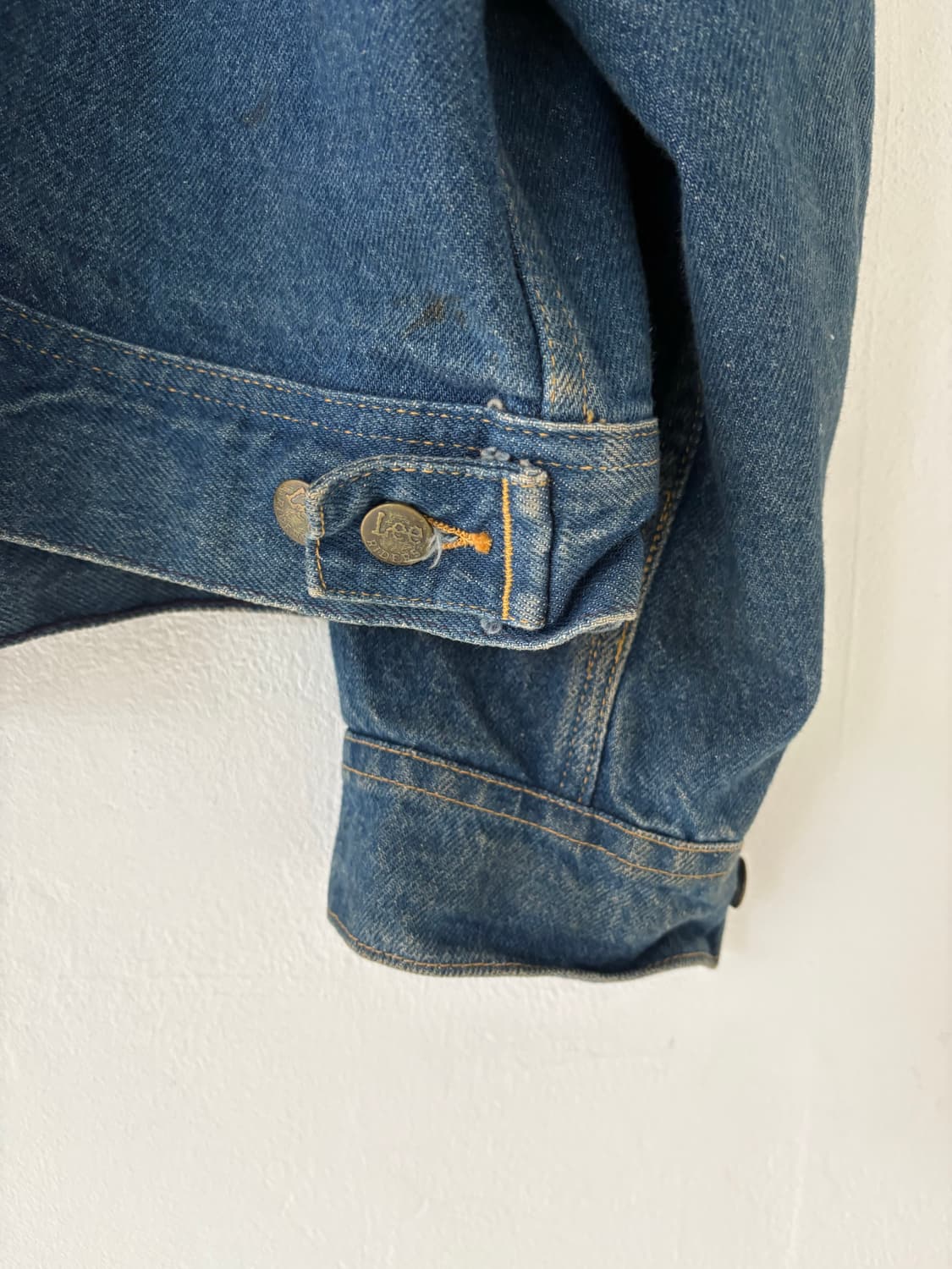 80's LEE Patd-153438 Denim Trucker JK 상품이미지7
