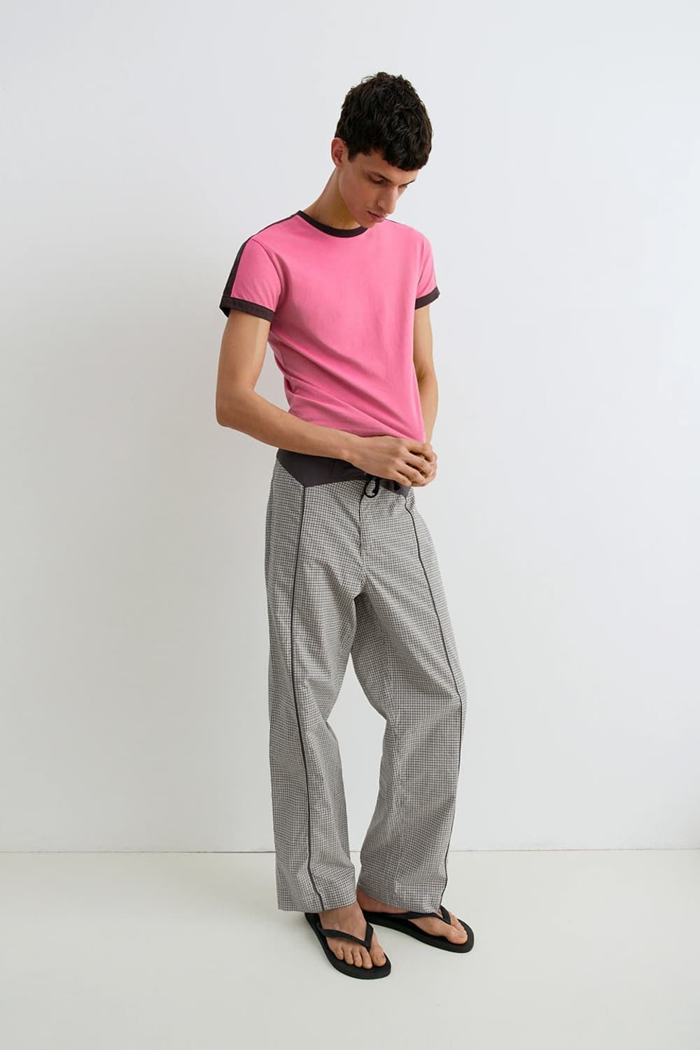 [S,M]기마구아스 Diego 티셔츠/핑크 상품이미지4