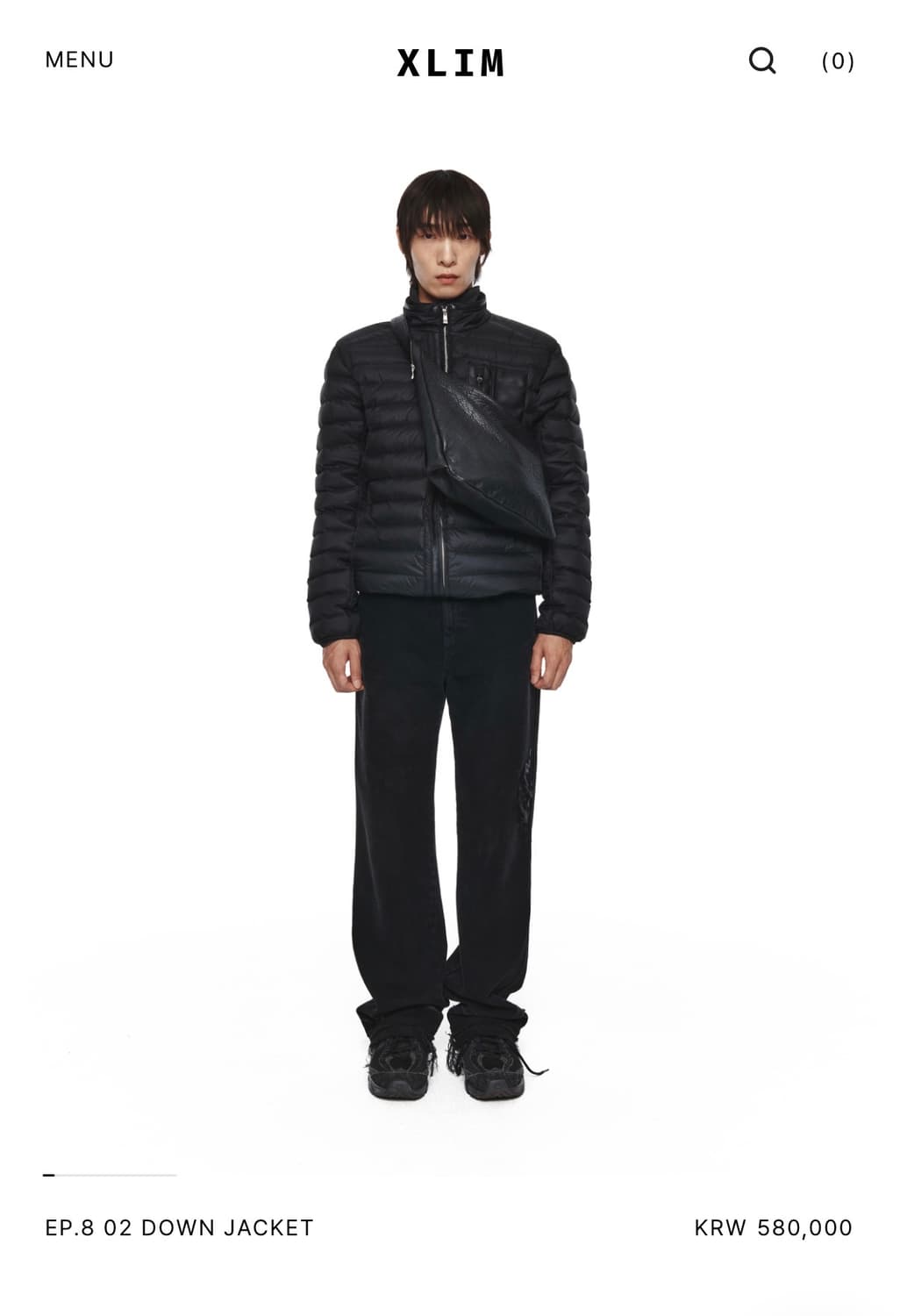 엑슬림 ep.8 02 다운 자켓 패딩 상품이미지1