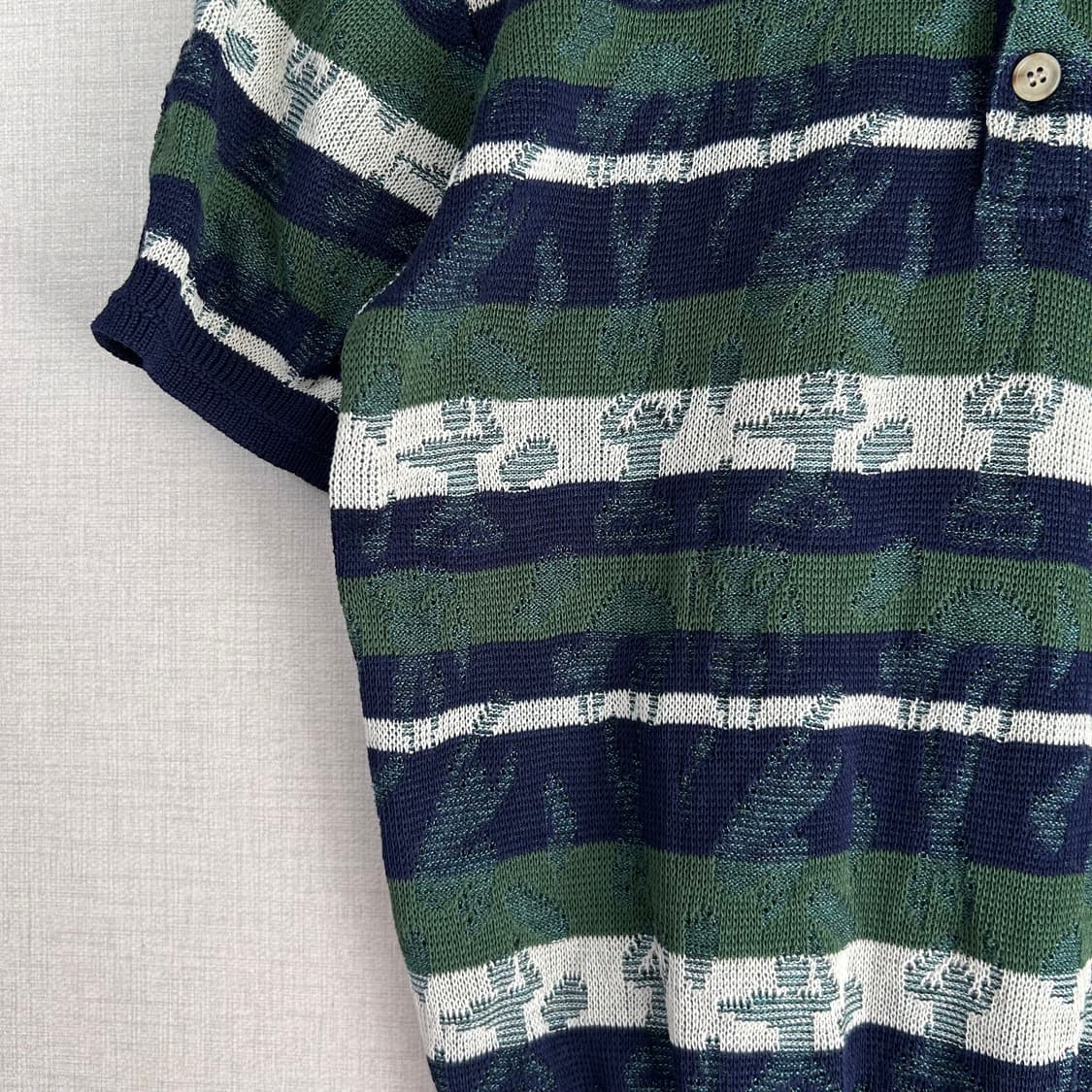 Vintage Yoga Pattern Knit pk T-shirts 상품이미지3