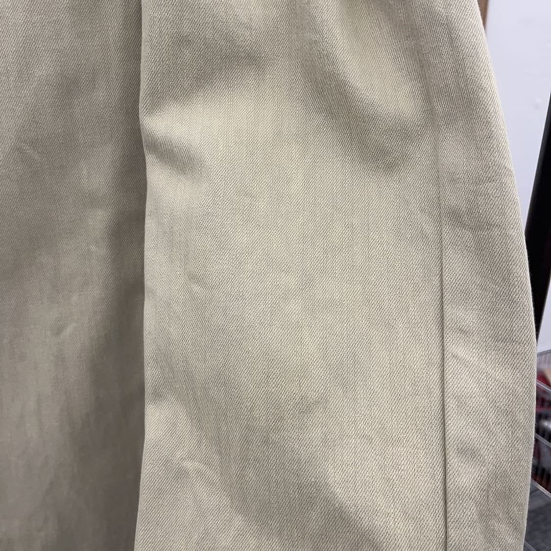 유니클로 U 르메르 빈티지 크림 면바지 코튼팬츠 25인치 C08070 상품이미지6