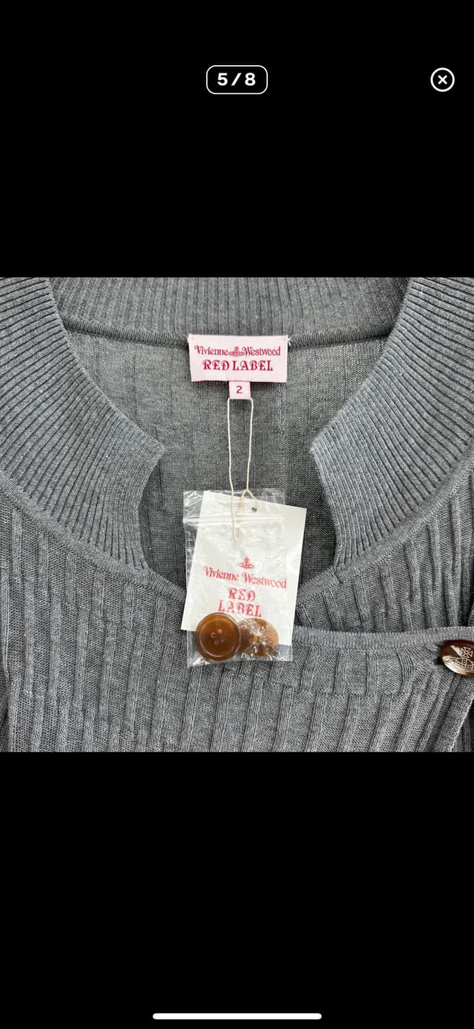 비비안웨스트우드 롱 가디건 상품이미지5