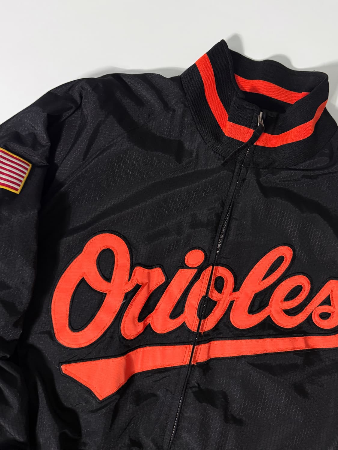 마제스틱 90‘s 오버사이즈 볼티모어 오리올스 봄버 자켓 상품이미지4