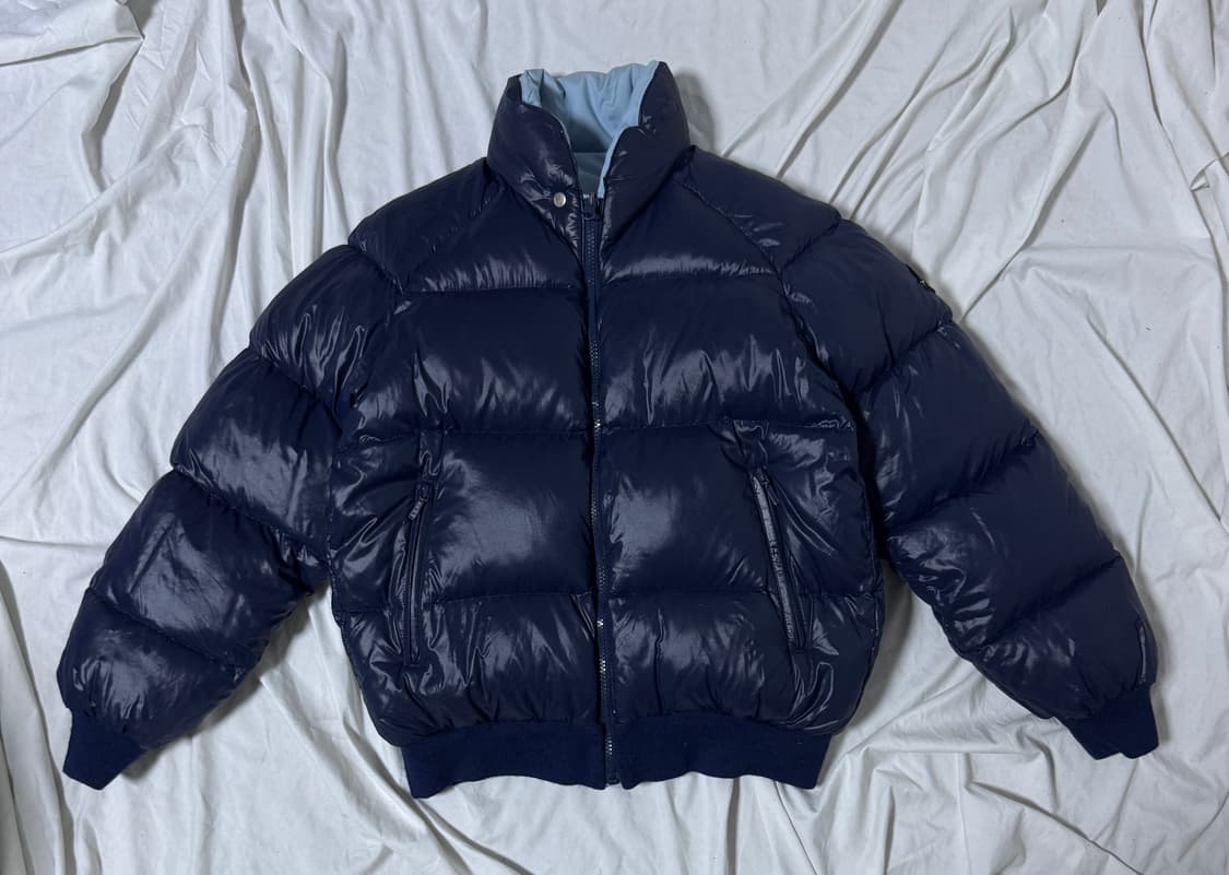 80s 몽클레어 아식스 스키라인 리버시블 패딩 상품이미지1