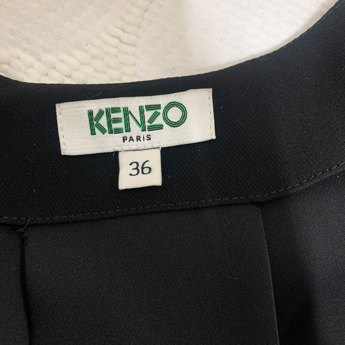 Kenzo 블랙 디테일 자켓 상품이미지7