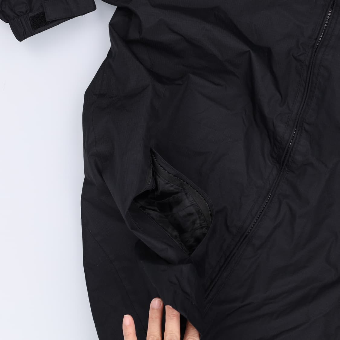 [95정도] 내셔널지오그래픽로고 바람막이 자켓 1223H1 상품이미지4