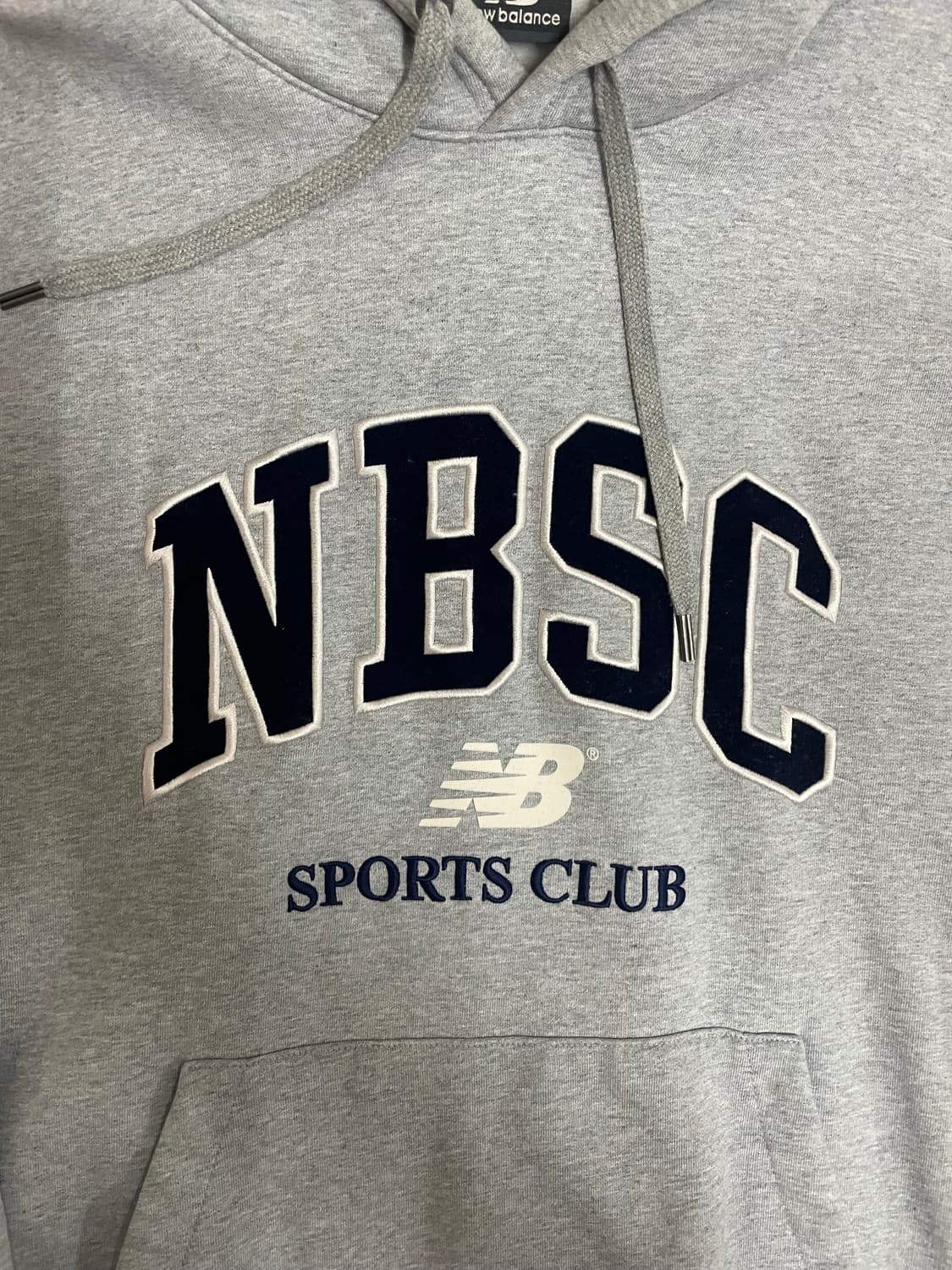 뉴발란스 NBSC 기모 후드티 상품이미지3