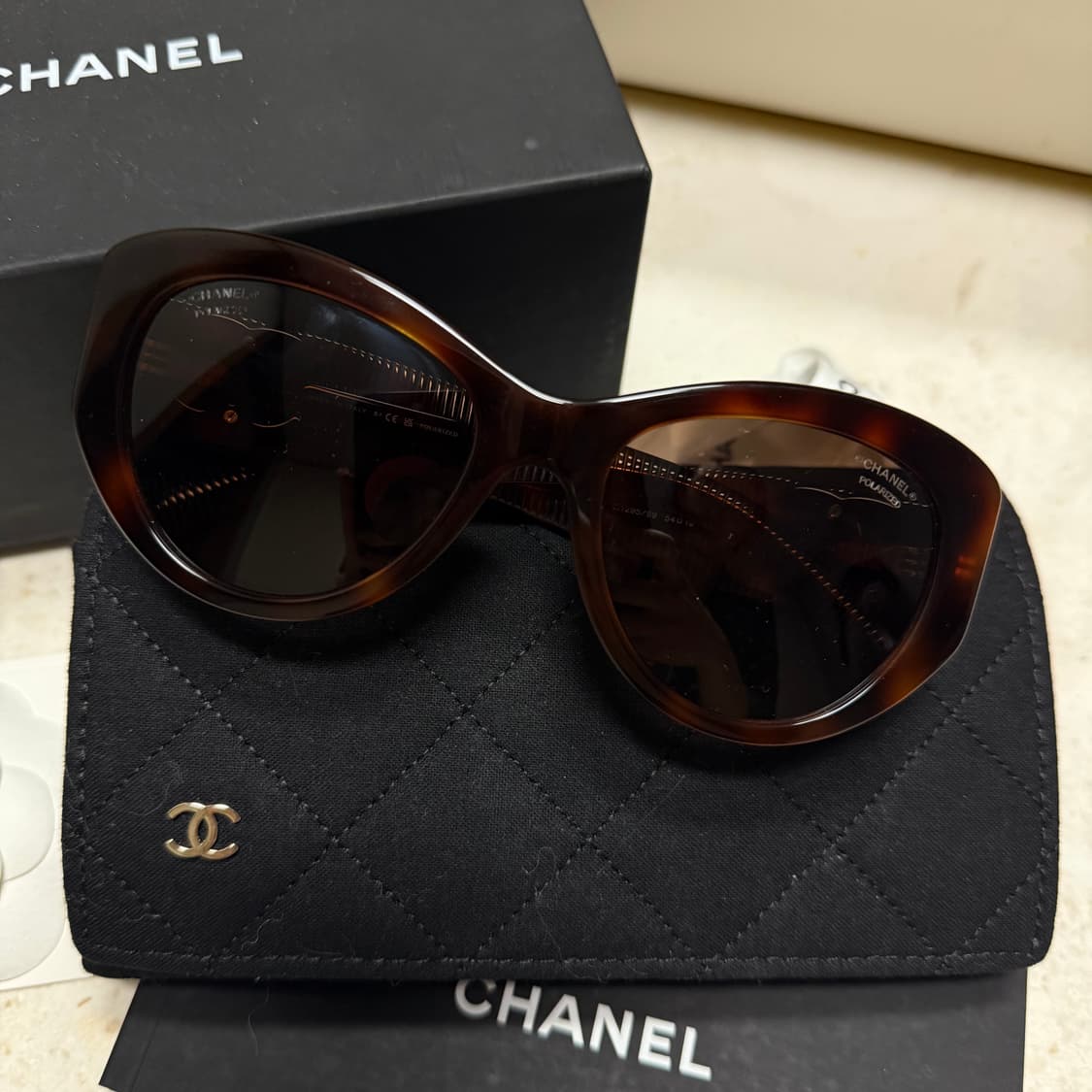 샤넬 버터플라이 선글라스 풀박스 상품이미지5