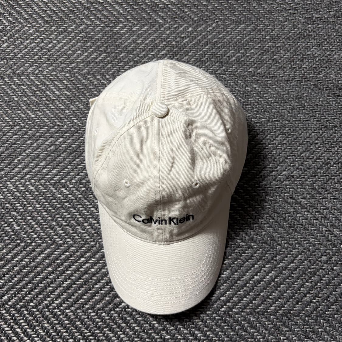 캘빈클라인 볼캡 아이보리 CK 로고(OS) 상품이미지2