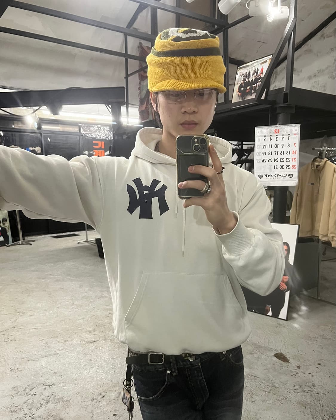 vtg knit beanie cap 상품이미지1