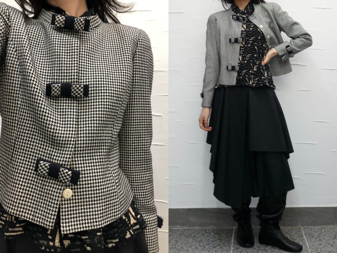 Ribbon button jacket 상품이미지2