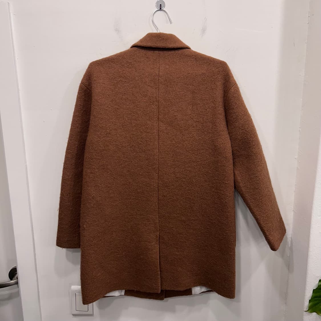 빈폴 울모직 더블 원버튼 카라 코트 상품이미지5