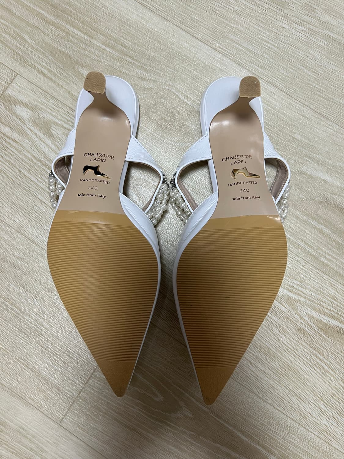 쇼쉬르라팡 케시 진주장식 뮬 240mm 상품이미지3