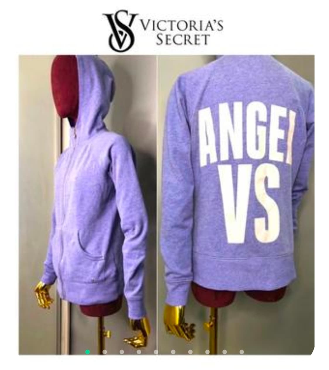 Victoria's Secret Vintage Purple Hoodie 상품이미지2