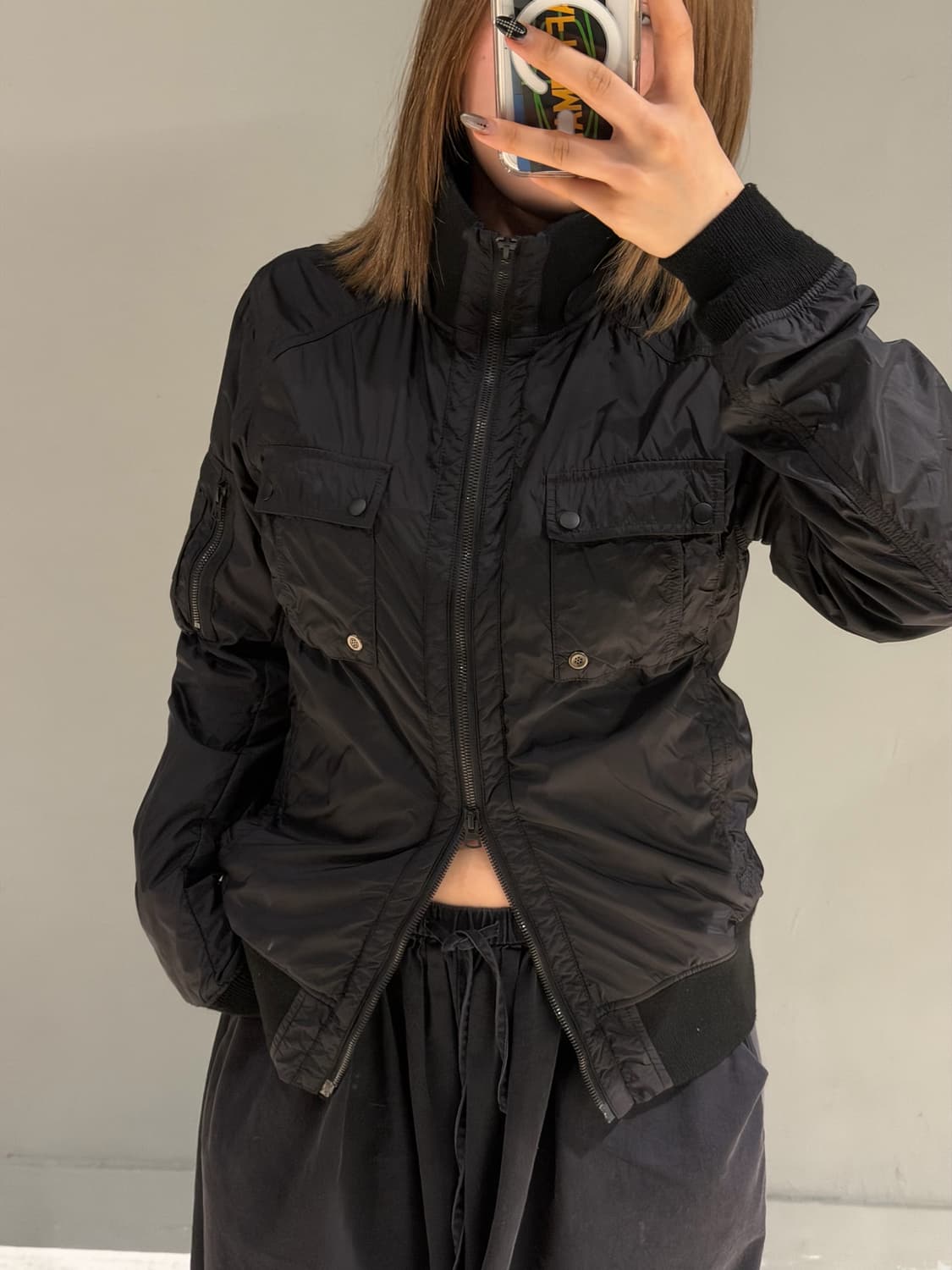 Alpha industries high-neck pocket jk 상품이미지3