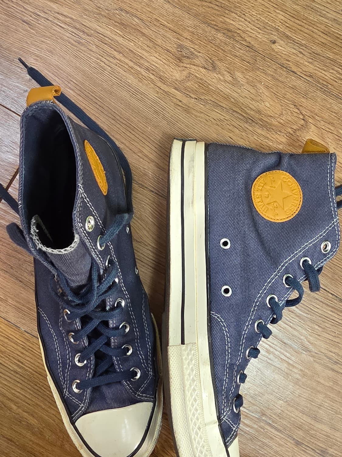 컨버스 척70 하이 데님 네이비 290 상품이미지2