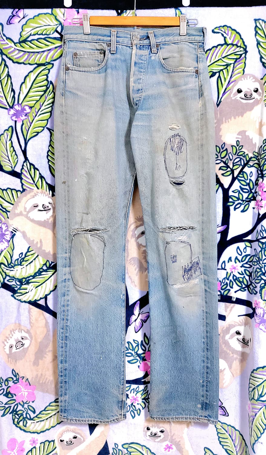 ♤필독♤ 리바이스 501 리얼 데님 팬츠 상품이미지1