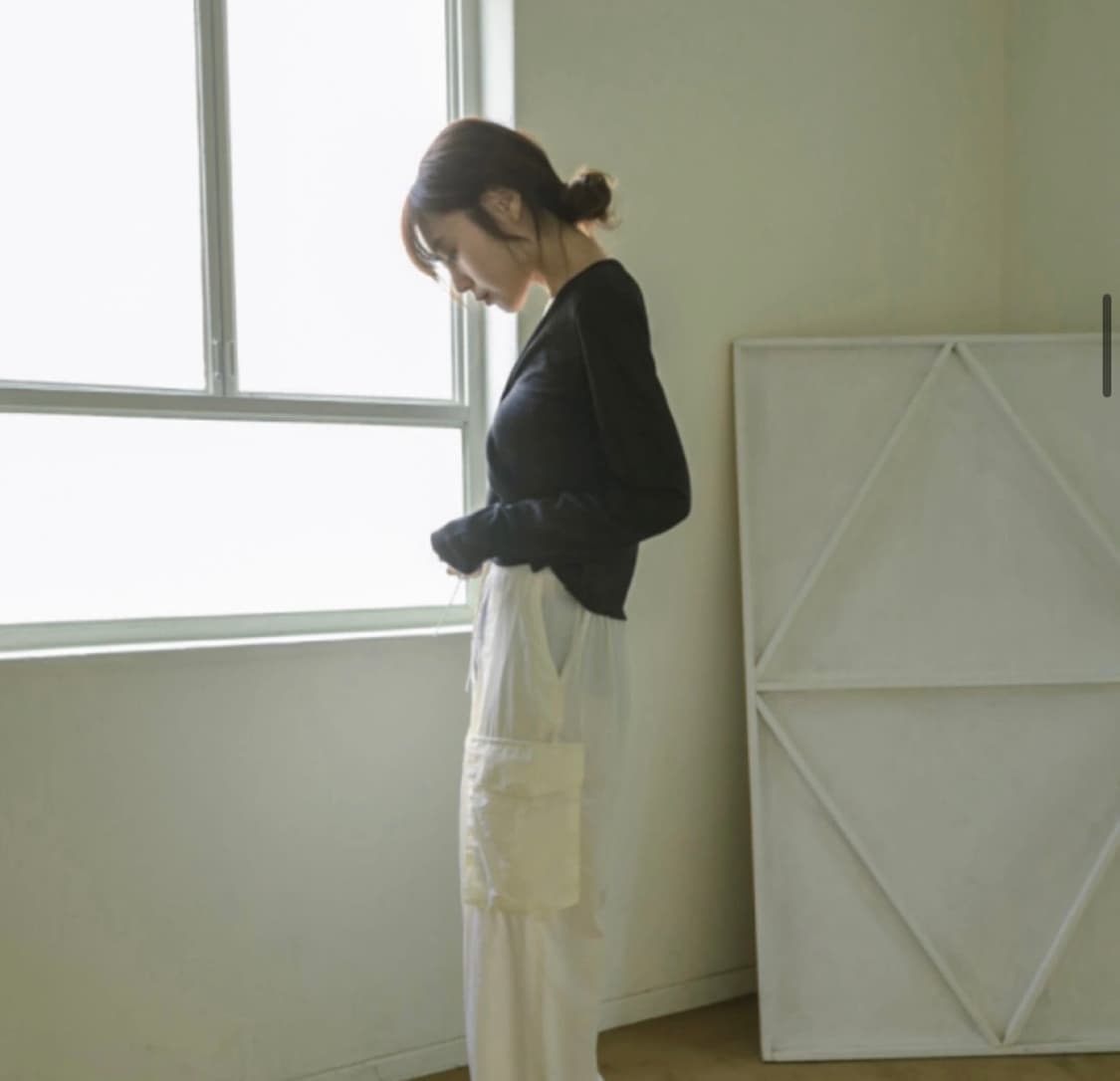 아멜라 후크 글리터 나시+가디건 세트 상품이미지4