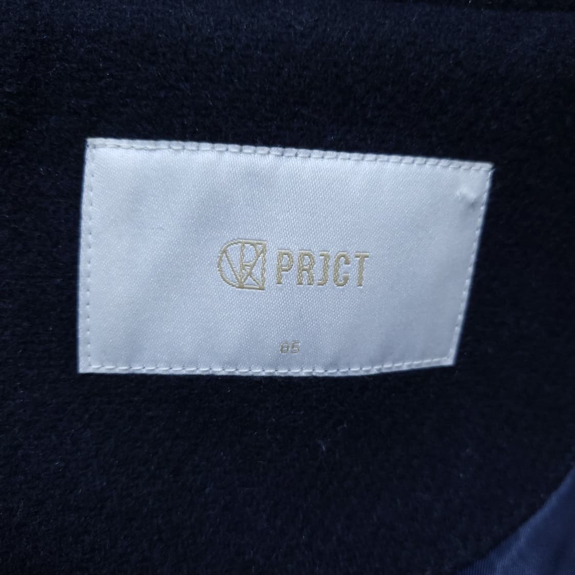 프로젝트 여성 울 바시티자켓 85 네이비 상품이미지8