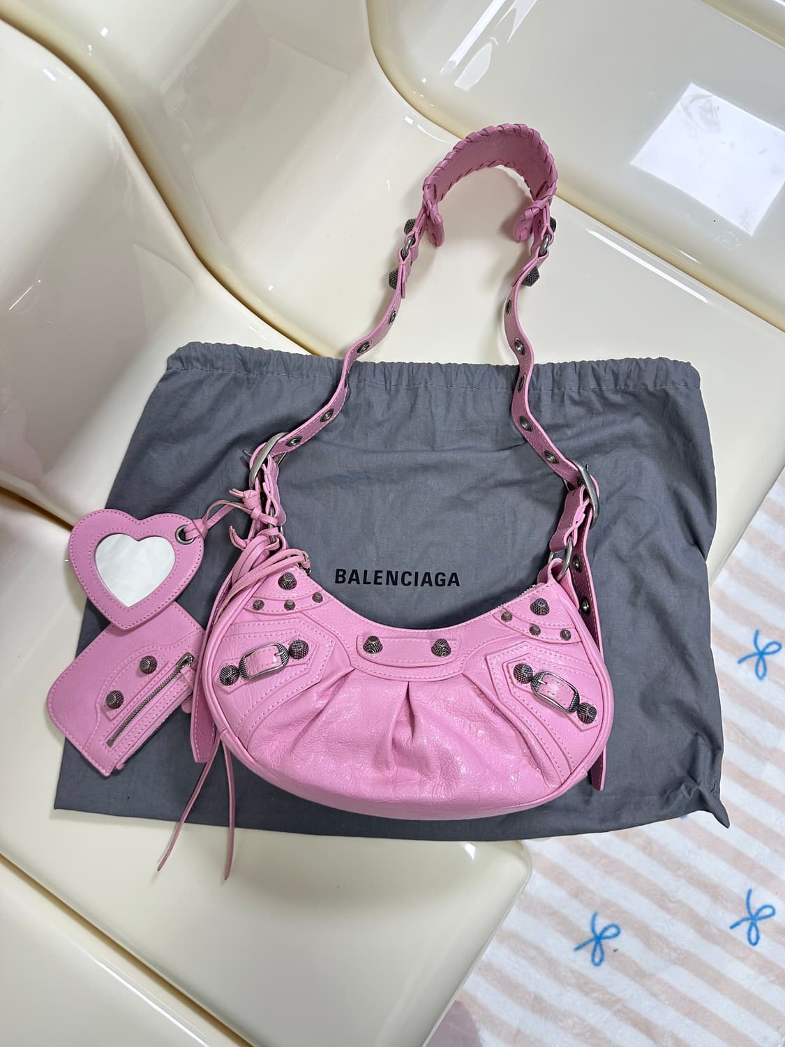 [A+ 정품] 발렌시아가 르카골 핑크 xs 상품이미지7