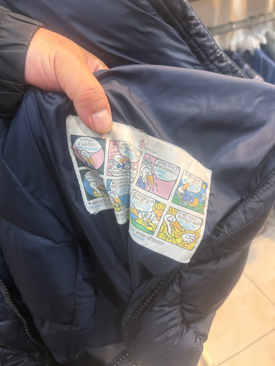 1/55-66 정품 몽클레어 퀄팅 롱패딩 팝니다 상품이미지8