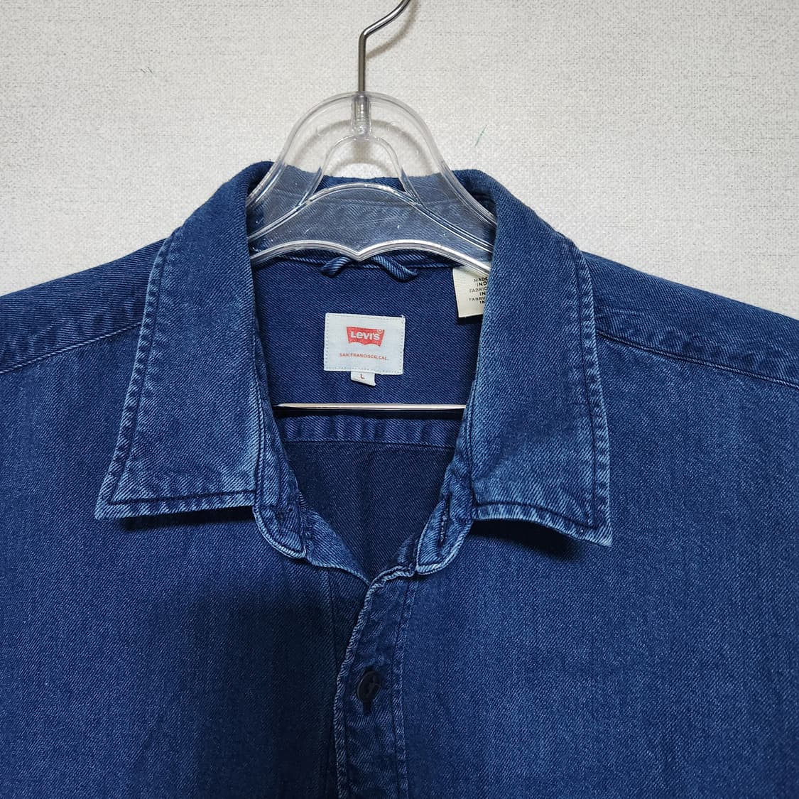 리바이스 데님 남방 LG 상품이미지3