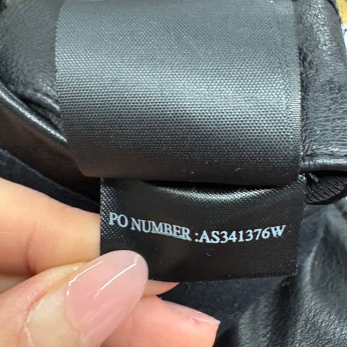 [정품/L] 올세인츠 가죽 라이더 자켓 블랙 b17 상품이미지7