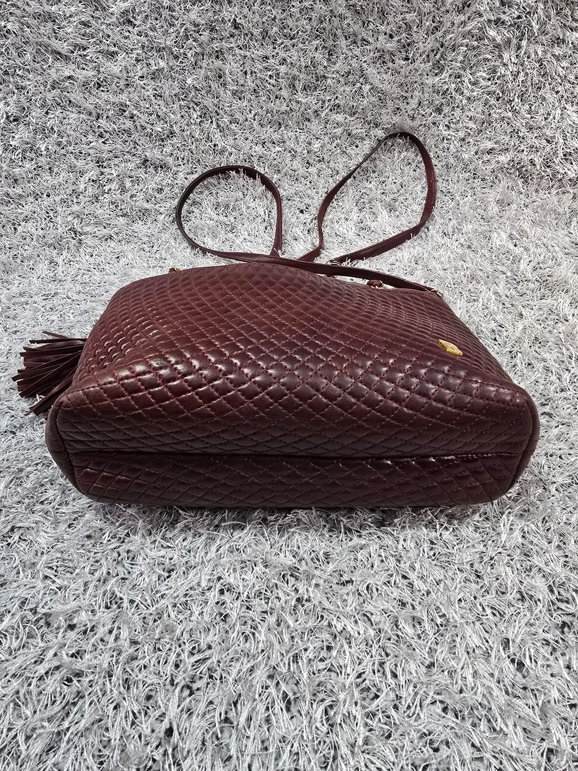 발리 레더 퀼팅 숄더백 상품이미지5