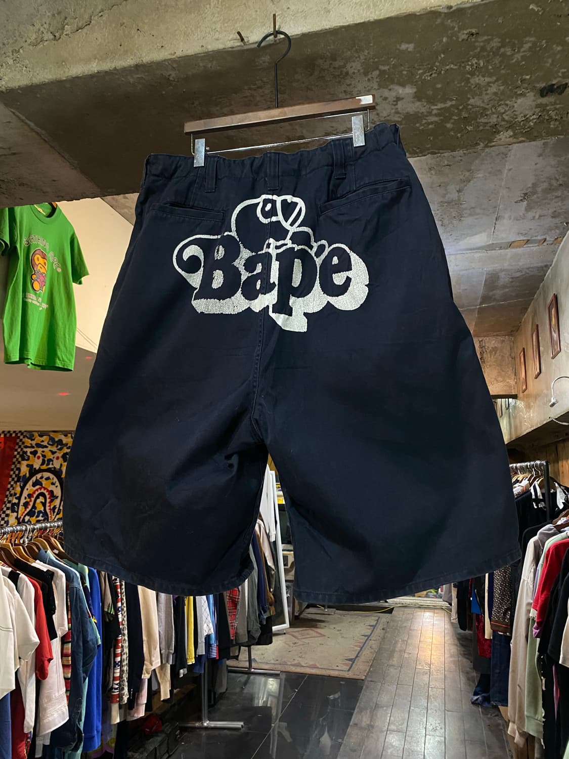 A BATHING APE 베이프 마일로 프린팅 팬츠 M 상품이미지1