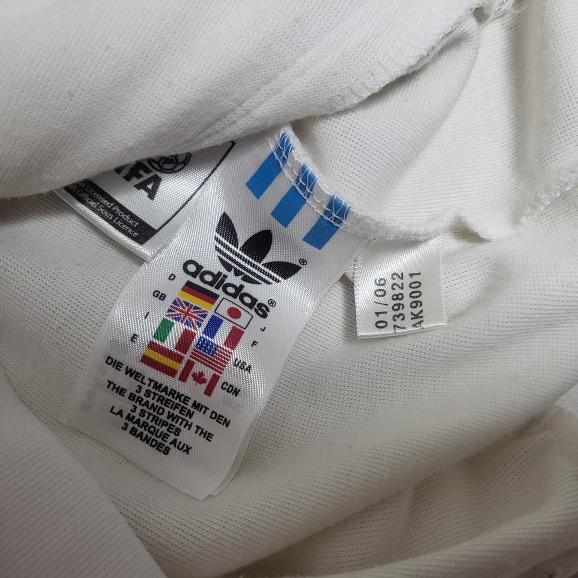 (110)아디다스 흰색 미국 국기 트랙탑 상품이미지3