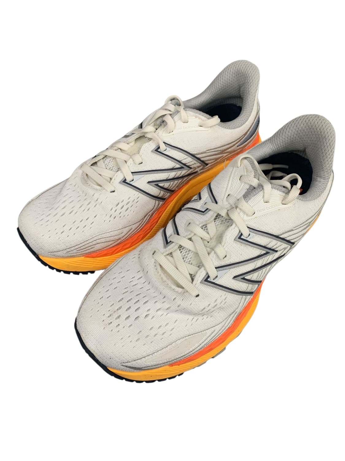 뉴발란스 프레시 폼 860v12 화이트 바이브런트 오렌지 250  상품이미지5