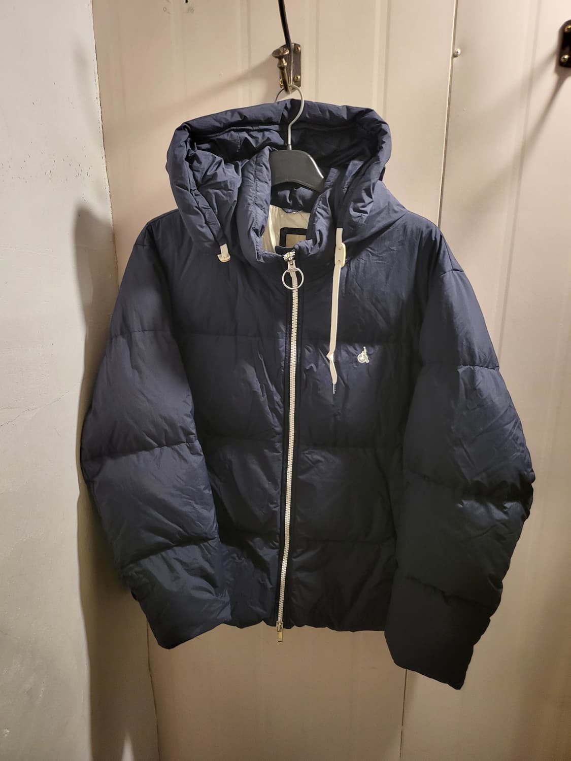 빈폴 네이비 후드 다운 패딩 상품이미지1