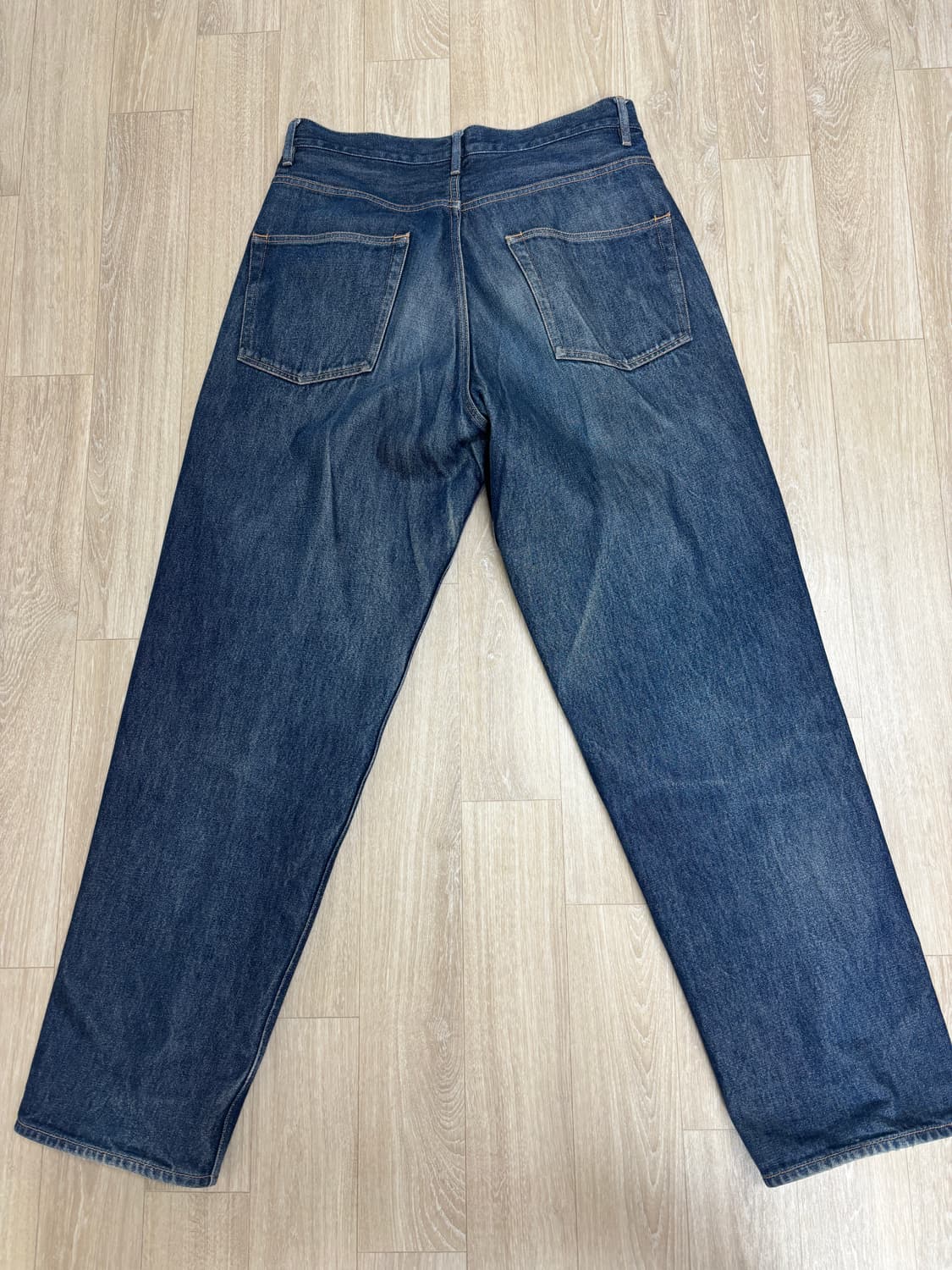 오라리 하드 트위스트 5p 와이드 데님 판매 상품이미지4