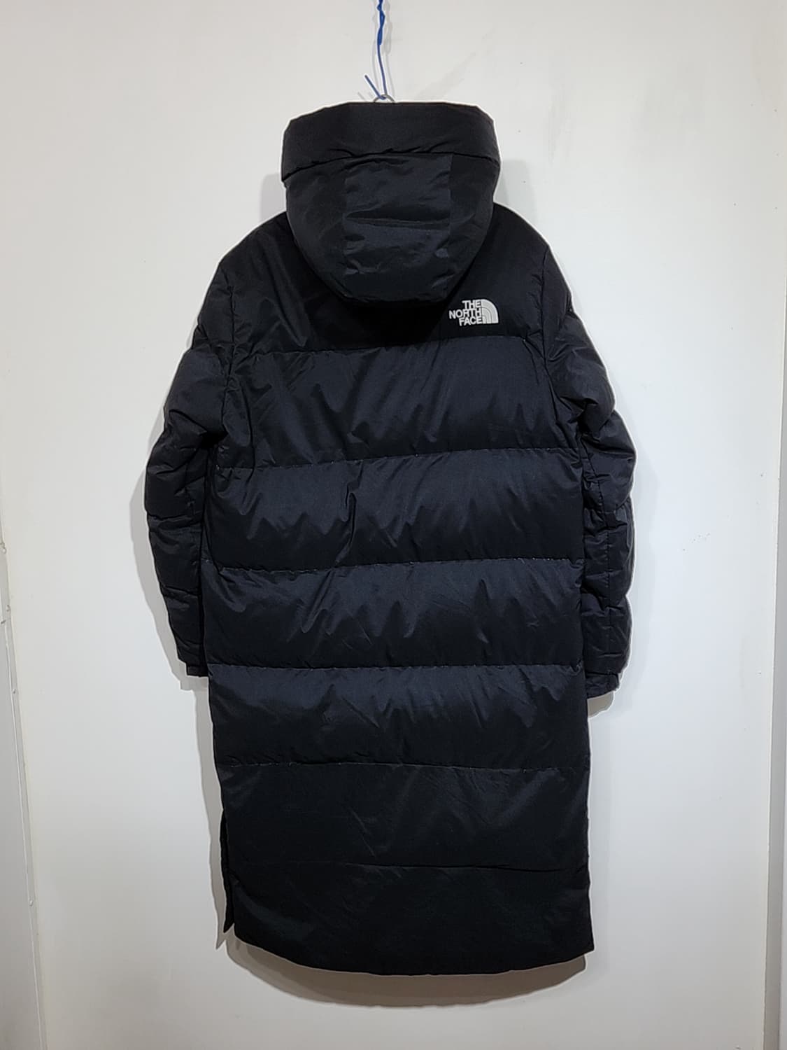 (L) 노스페이스 거위털 롱패딩 점퍼 블랙 구스다운 패딩코트  상품이미지7