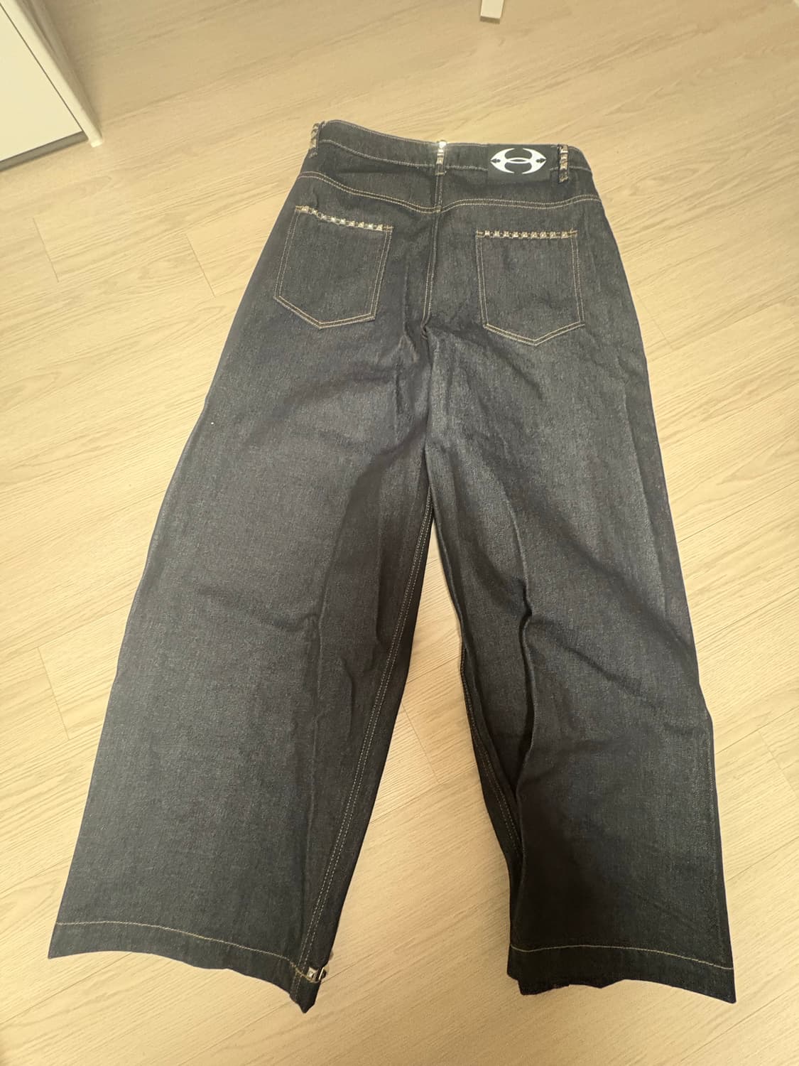 코지 월드와이드 스터드 로우 데님 M 상품이미지5