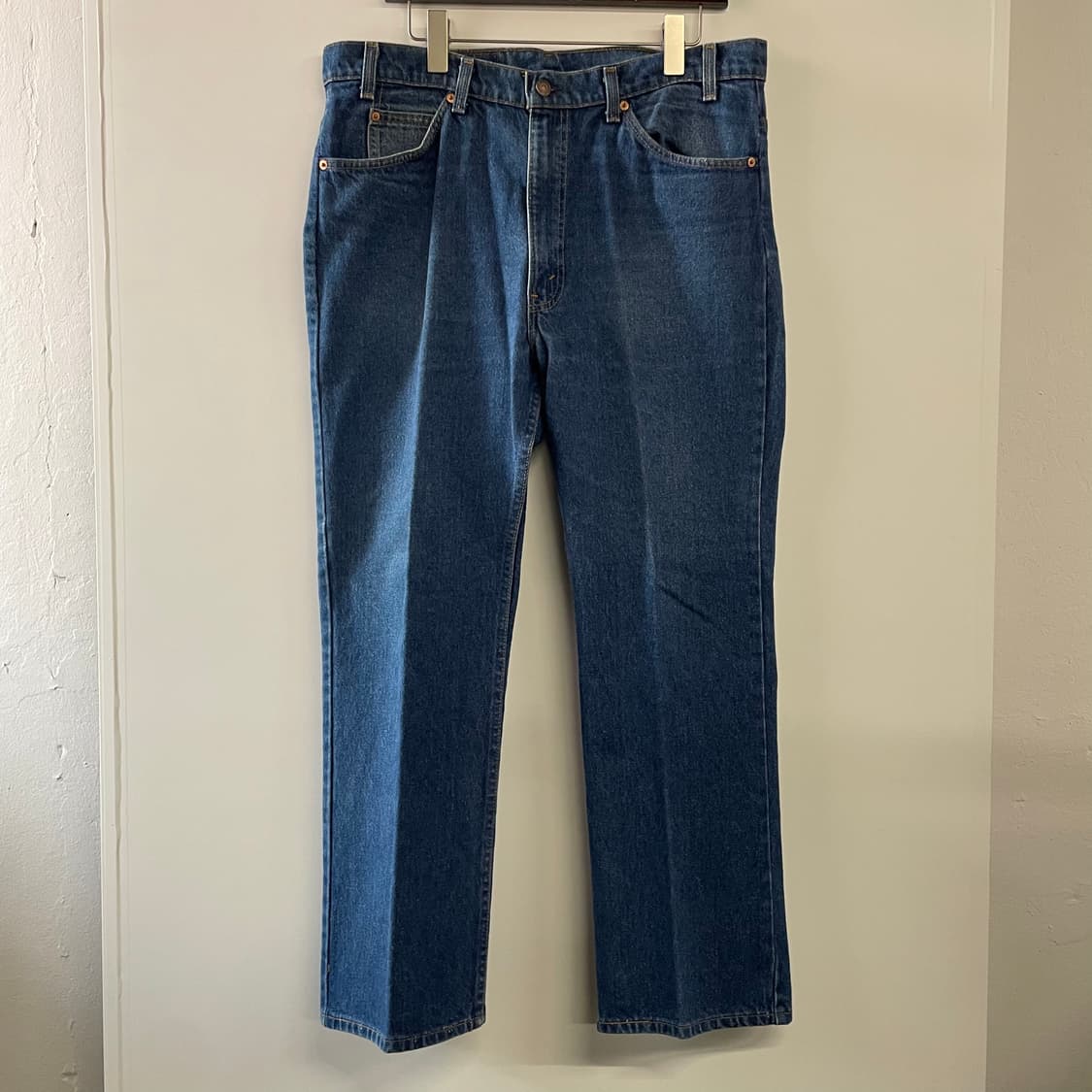 90s 리바이스 517 오렌지탭 부츠컷 데님팬츠 USA 상품이미지1