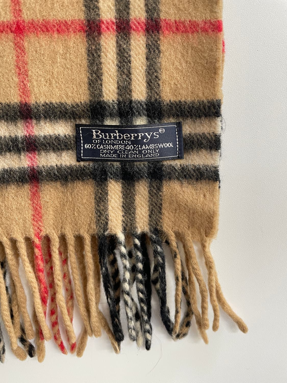 버버리 목도리(초등생) 상품이미지3