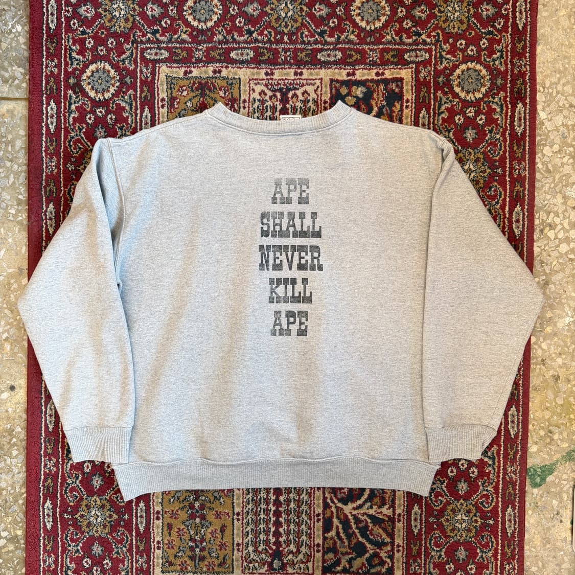 00s 올드베이프 베이비마일로 풋솔져 스웻셔츠 [ 95 ] 상품이미지5