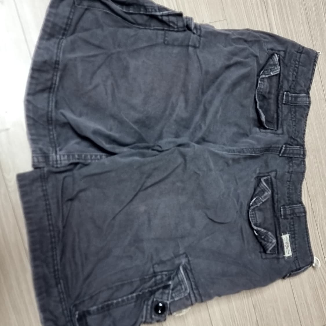 폴로진스 차콜 카고 반바지 데님 반바지(34) 상품이미지10