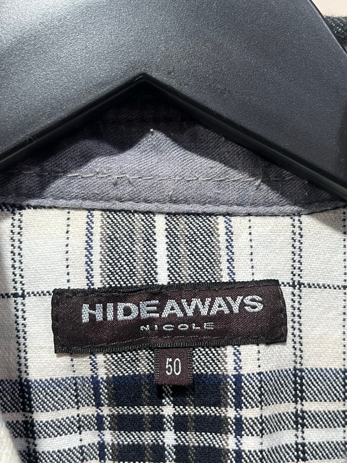 Hideaways 체크 패턴 셔츠 상품이미지3