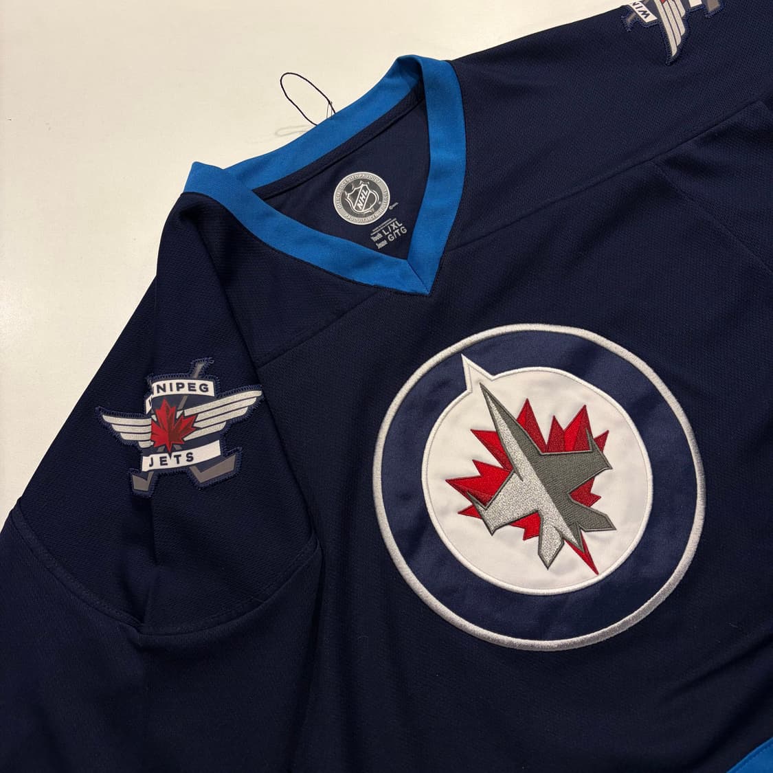 [L/XL] 리복 NHL 위니펙 제츠 하키 져지 C246 상품이미지3