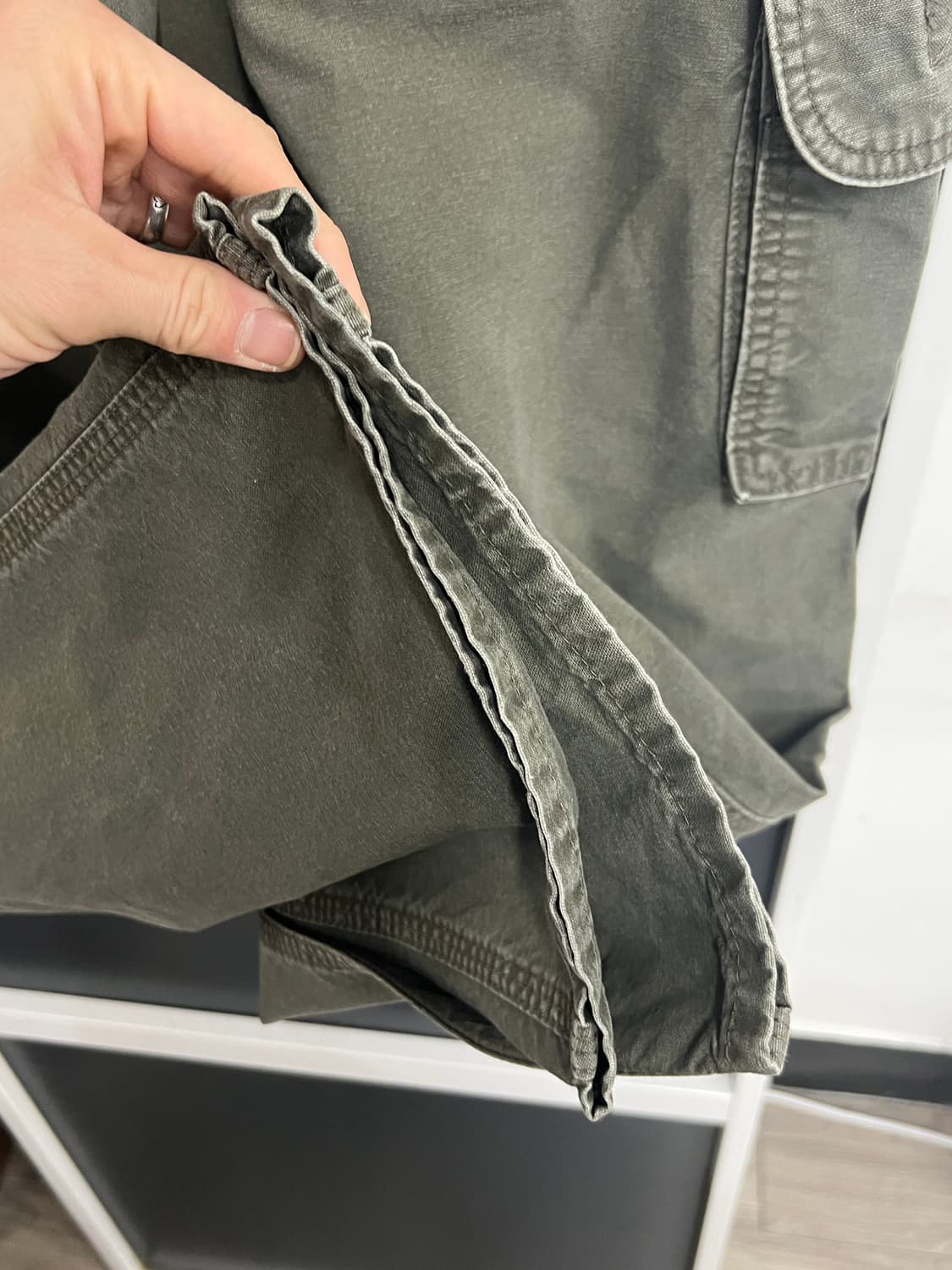 Carhartt 칼하트 던가리 핏 워크웨어 카고 팬츠 상품이미지4