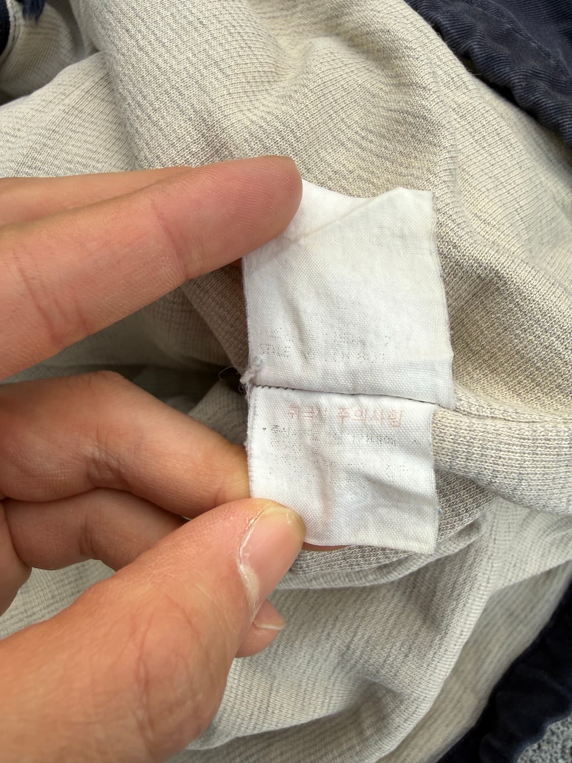 90s Calvin Klein 캘빈클라인 코튼 블루종 자켓 상품이미지5