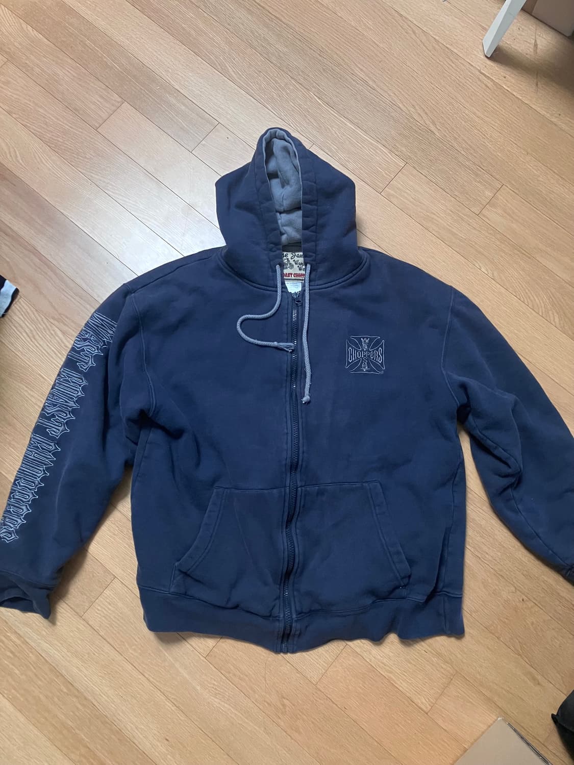 웨스트코스트차퍼스 써멀 후드집업 상품이미지1