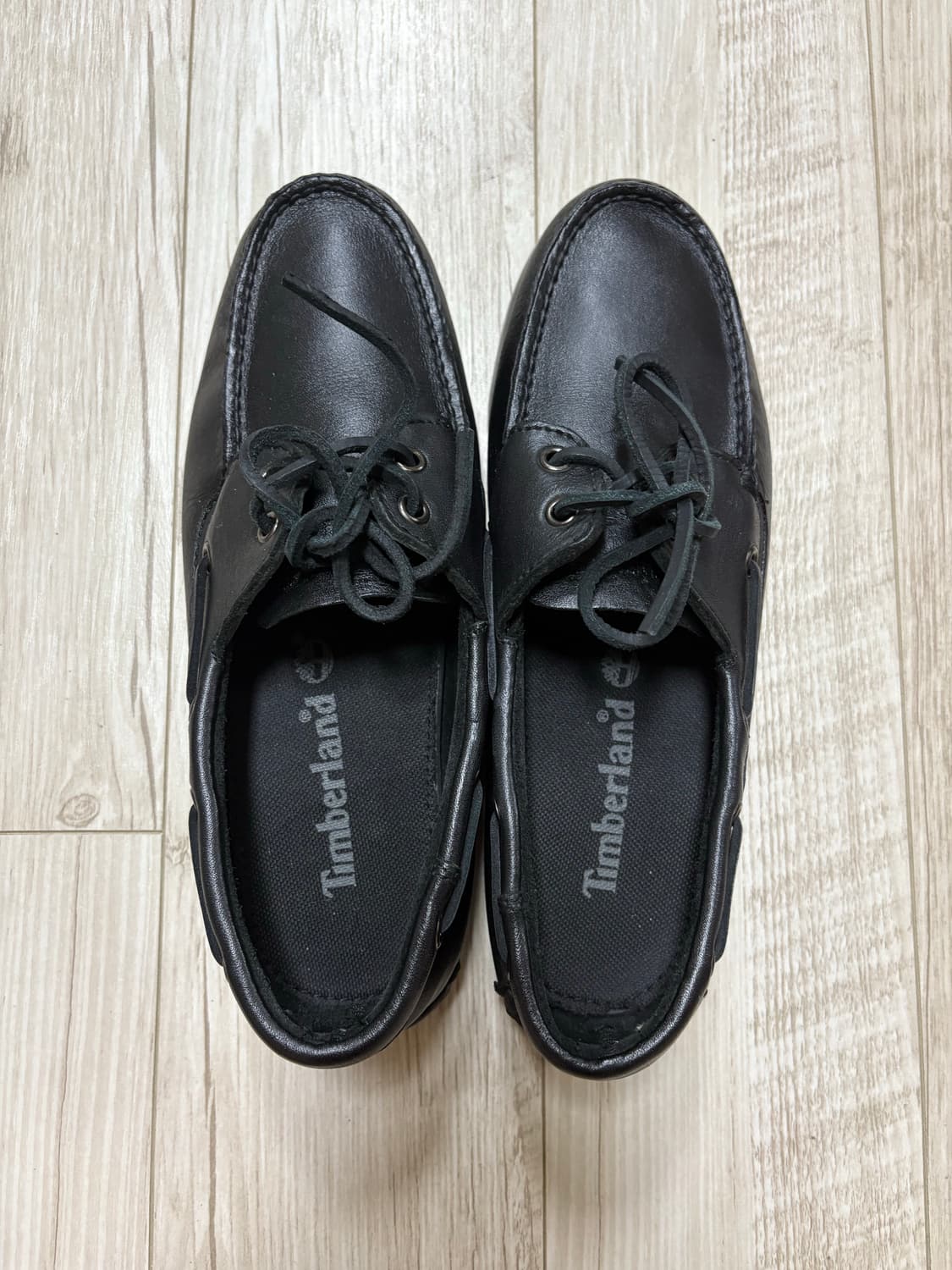 팀버랜드 보트슈즈 레더 블랙 265 상품이미지4