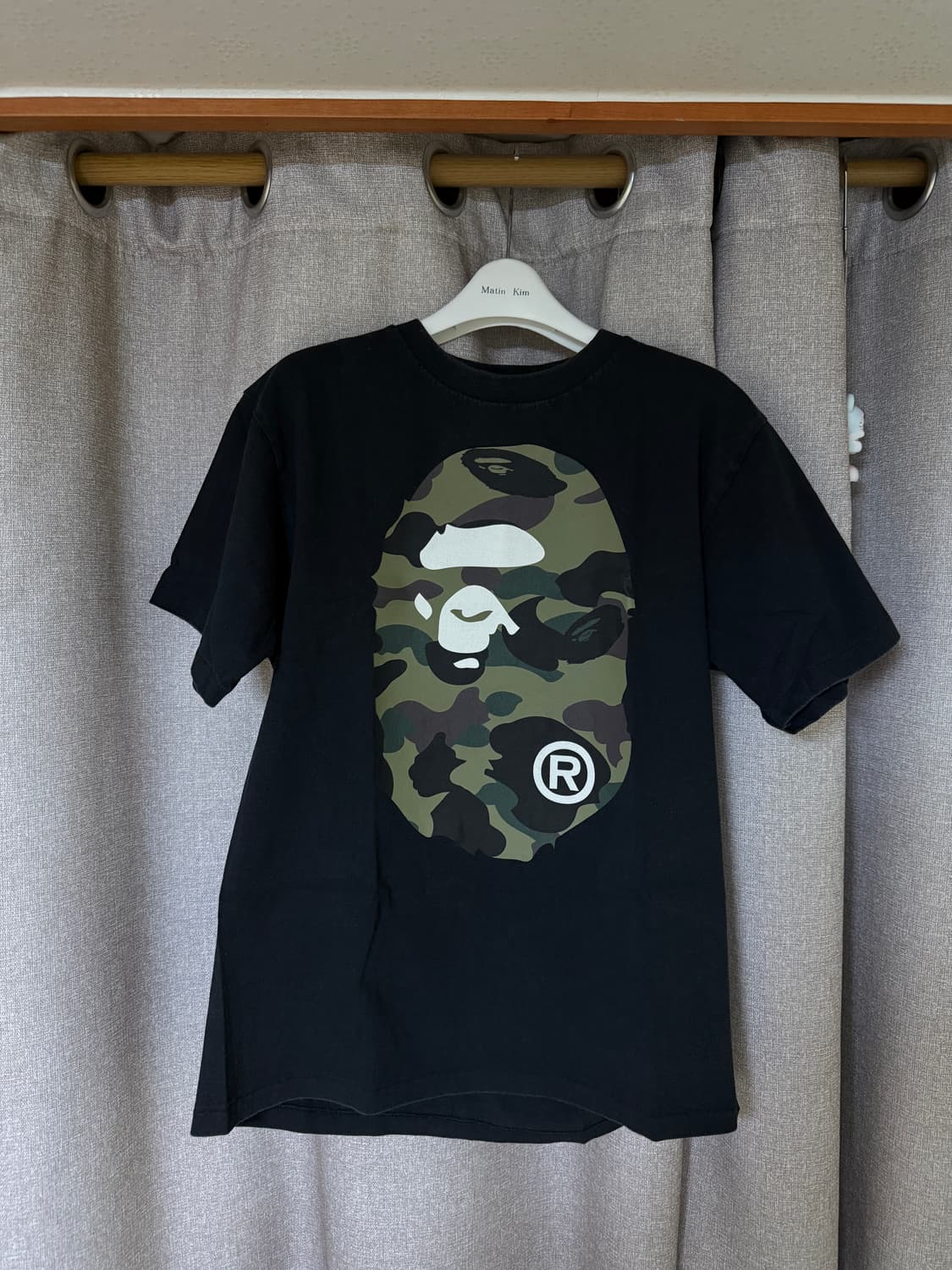 베이프 ABC 카모 빅 에이프 헤드 티셔츠 M 상품이미지1
