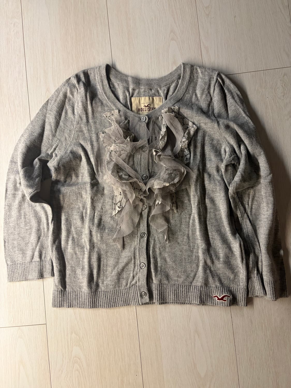 홀리스터 5부 딱붙핏 가디건  상품이미지1