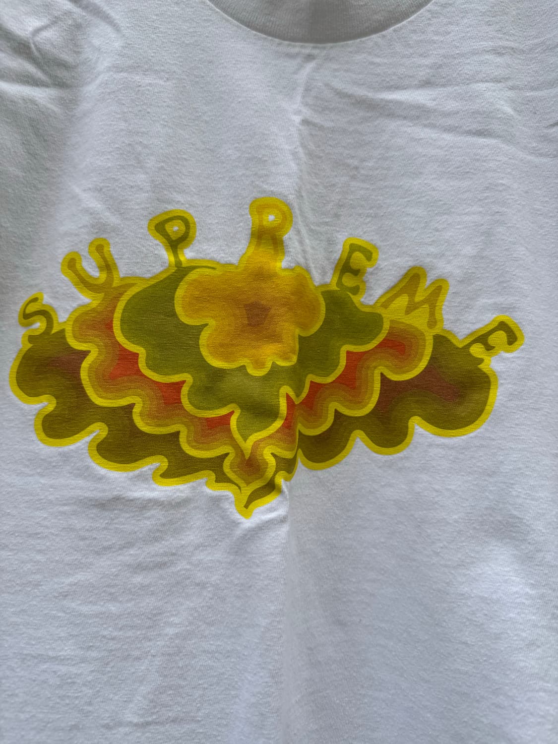 슈프림 클라우드 티셔츠 화이트 상품이미지4