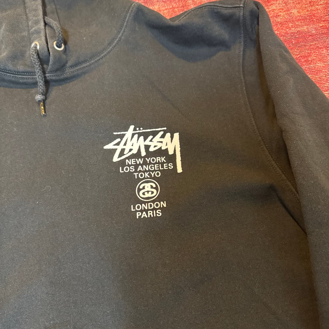 스투시 월드투어 후드티 상품이미지2